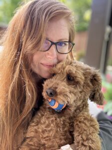 IMG_3751 About senior dog care: Jessica and Thomas, a senior golden doodle, enjoying time outdoors together
